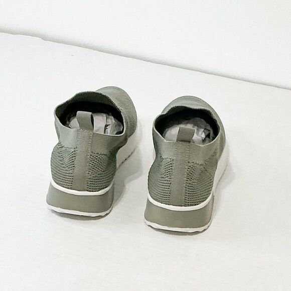 Nicole Miller NY NWB Sz 8 Light Grey Knit Slip On Shoes - Picture 7 of 8